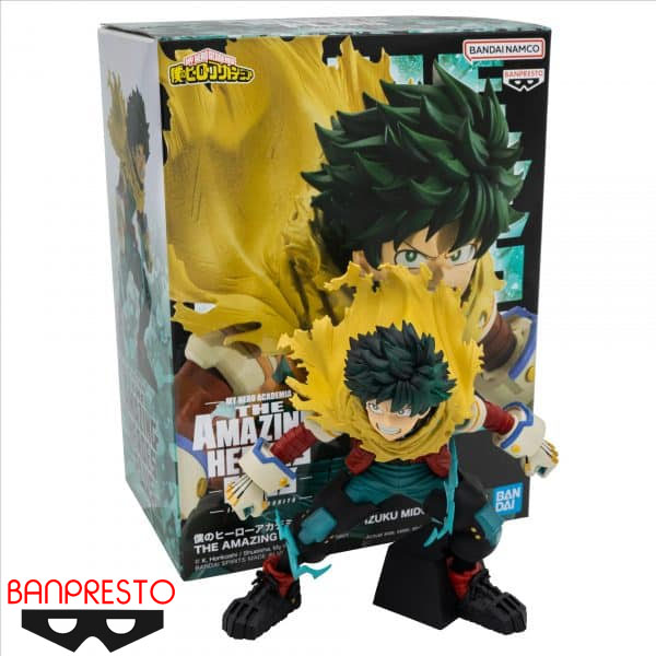 Banpresto My Hero Academia The Amazing Heroes Plus Izuku Midoriya II Figure